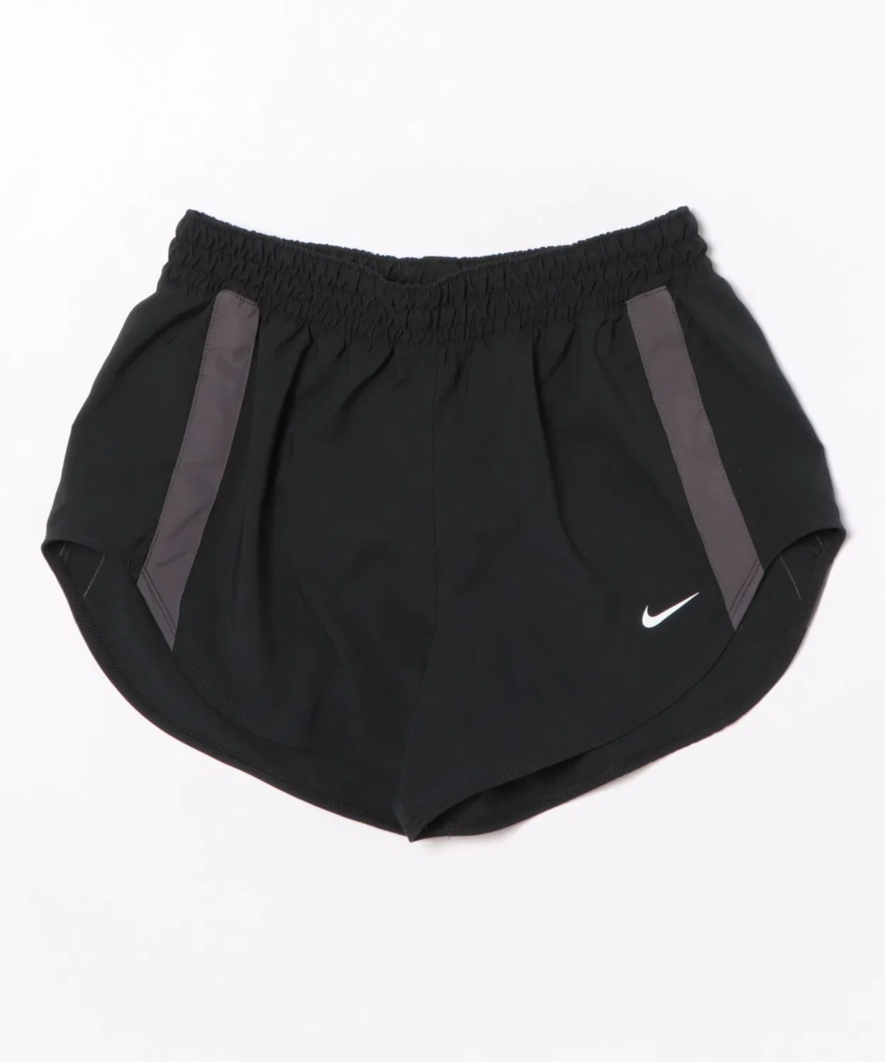 Женские шорты Nike Dri-FIT черные с серым