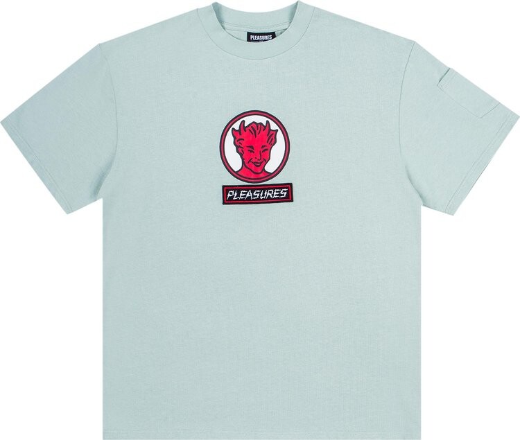 

Рубашка Pleasures Hot Stuff Heavyweight Shirt 'Mint', зеленый
