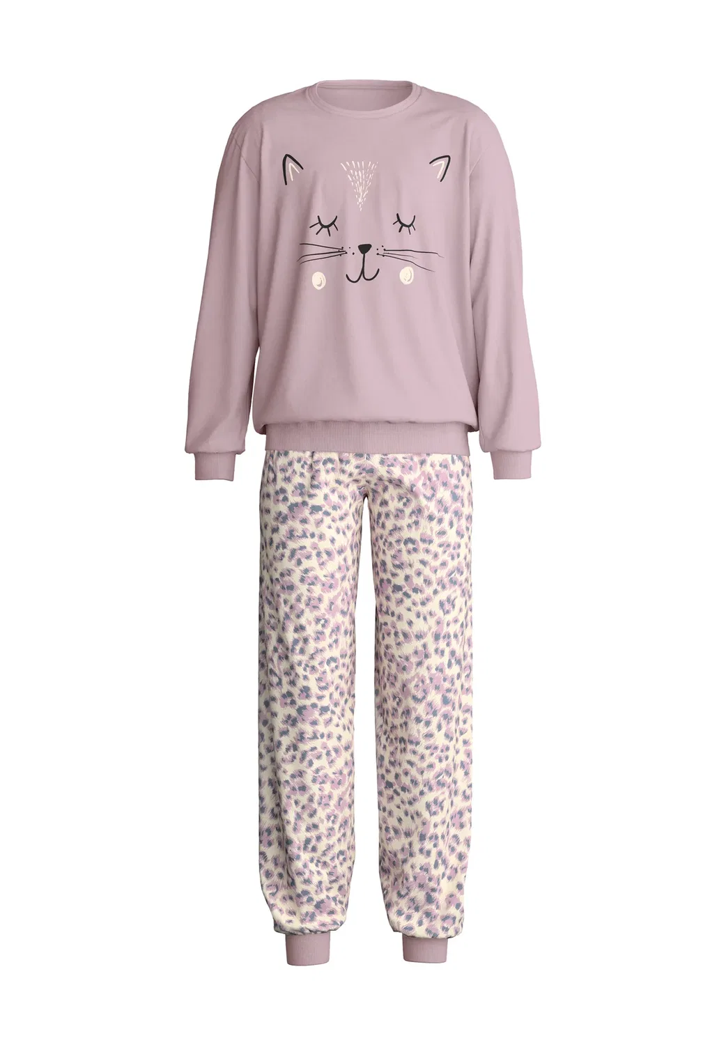 Cat bündchen-pyjama set - пижамный комплект Calida, Dawn Pink