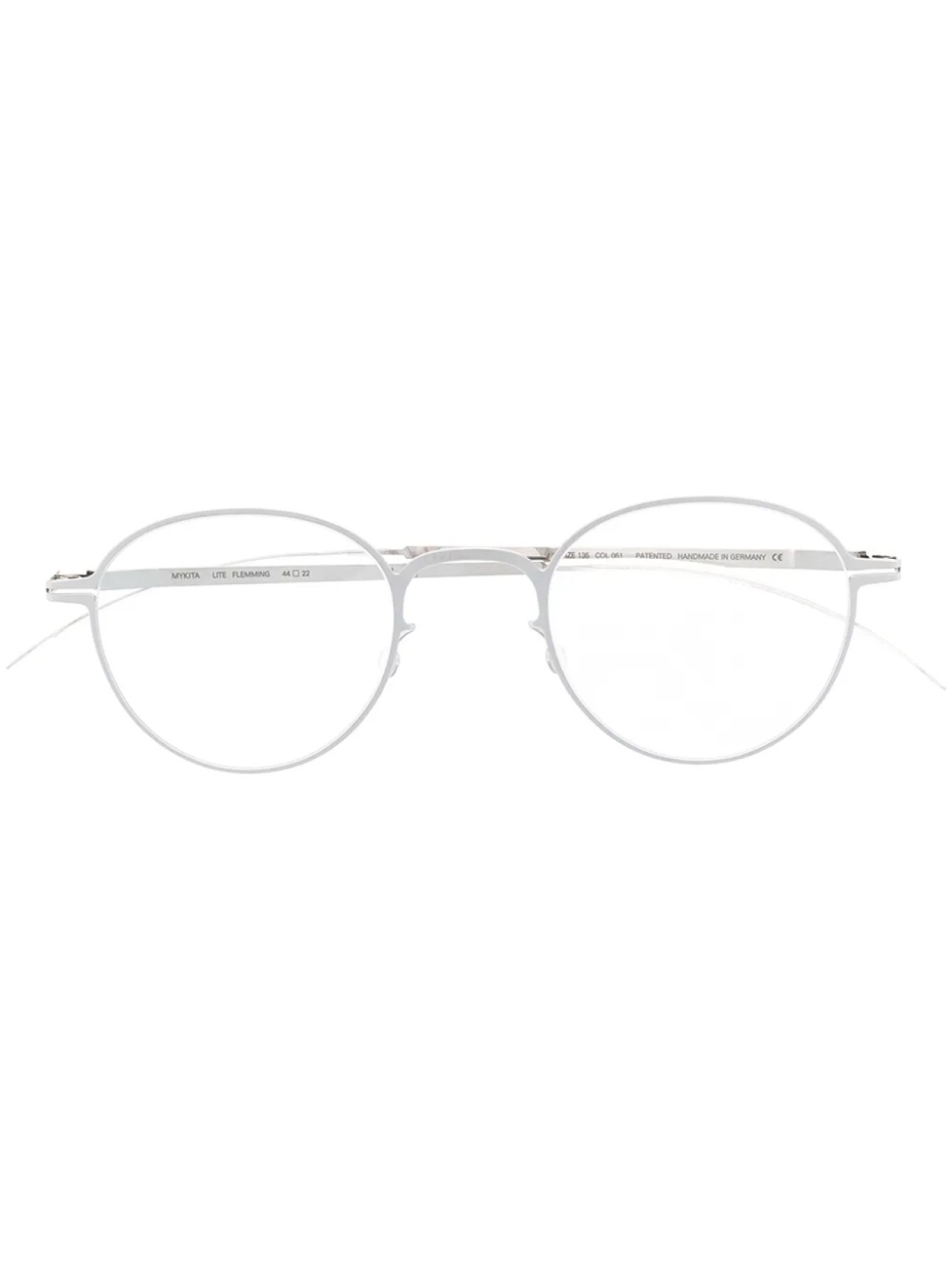 

Очки в круглой оправе Mykita, серебряный