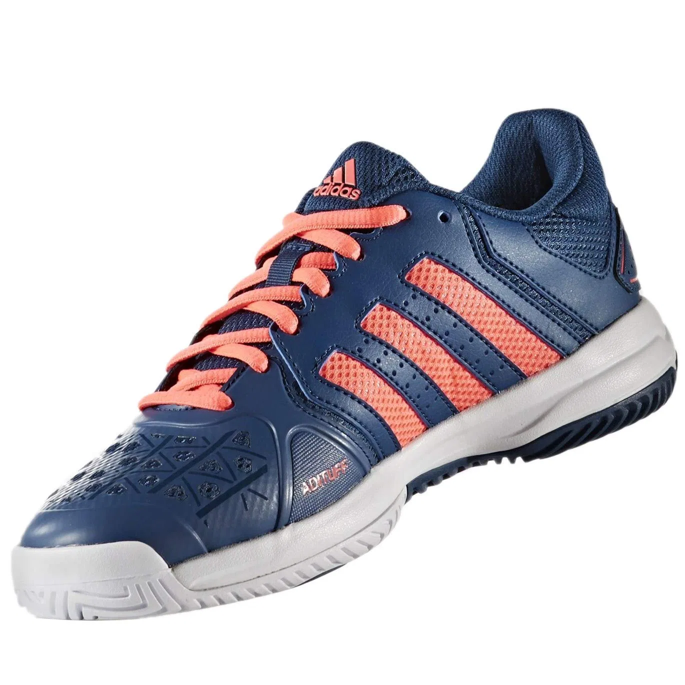 Детские кроссовки для мальчиков с шнуровкой Barricade Club XJ Adidas, Multicolor — фото 4