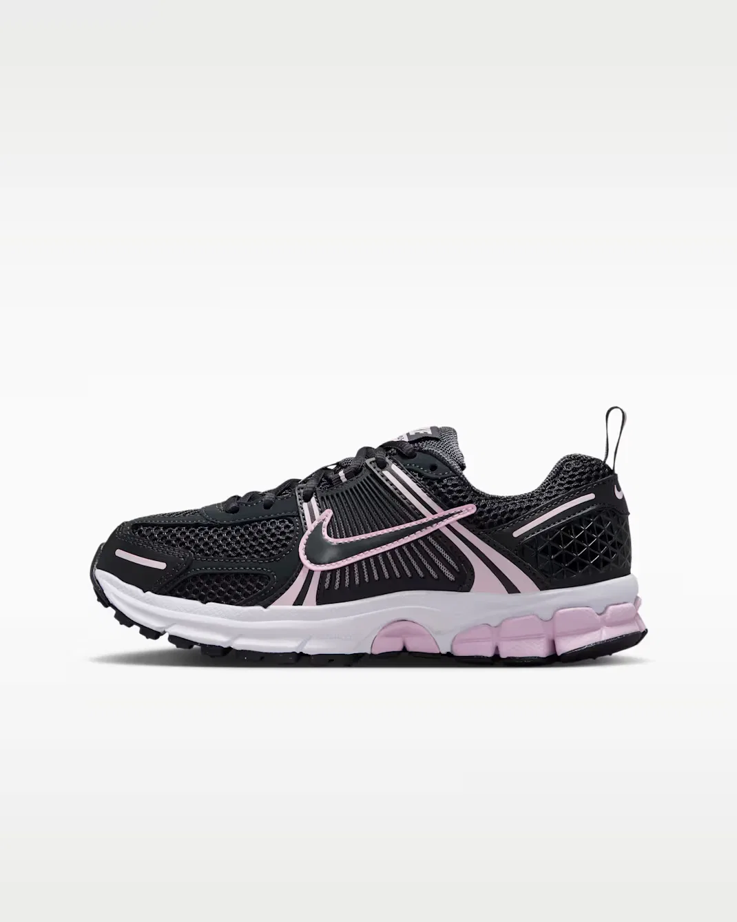 Детские кроссовки с отражающими элементами Nike Vomero 5, Dark Smoke Grey/Pink Foam/Dark Smoke Grey