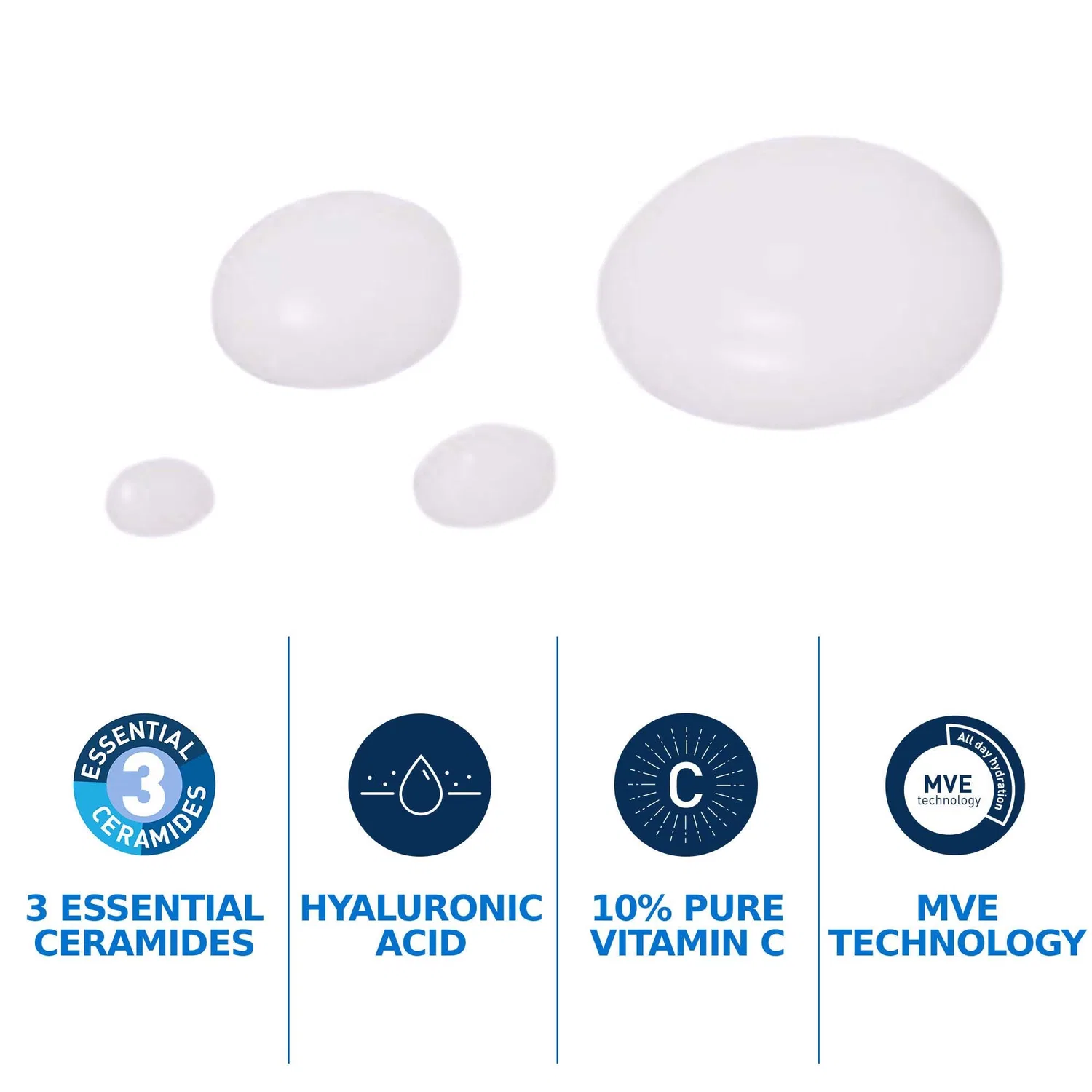 Сыворотка с витамином C Skin Renewing 10% Pure Vitamin C Serum with Ceramides for Brighter & Smoother Skin CeraVe, 30 мл — фото 2