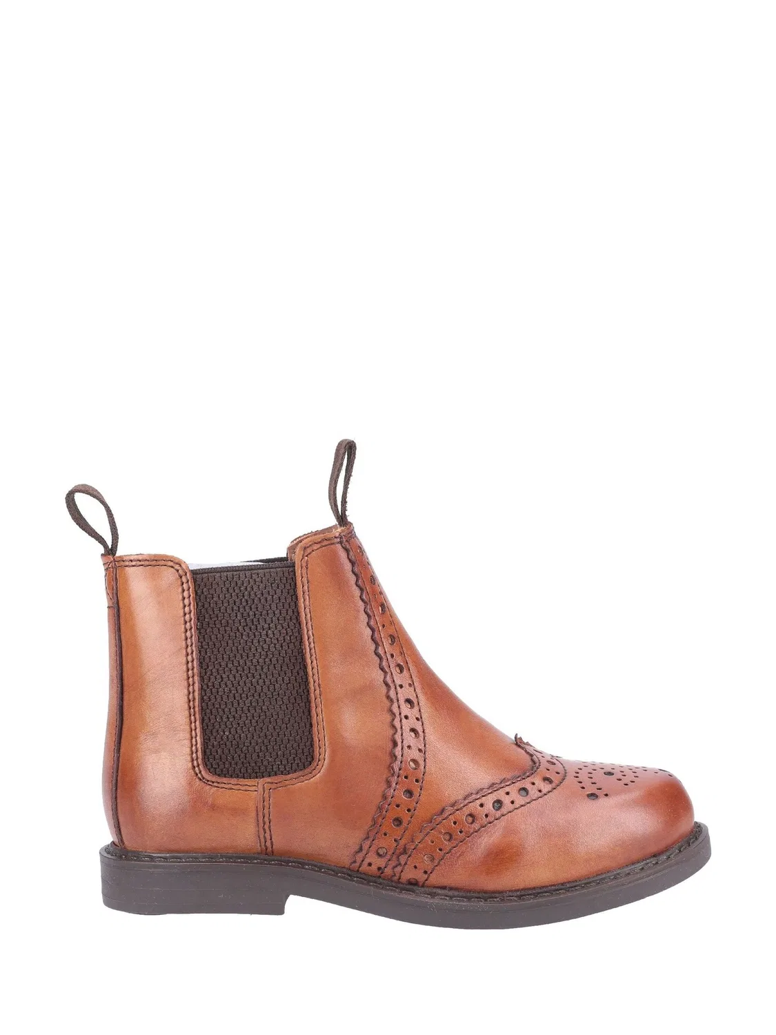 Челси-ботинки Brogue Nympsfield Cotswolds, коричневый