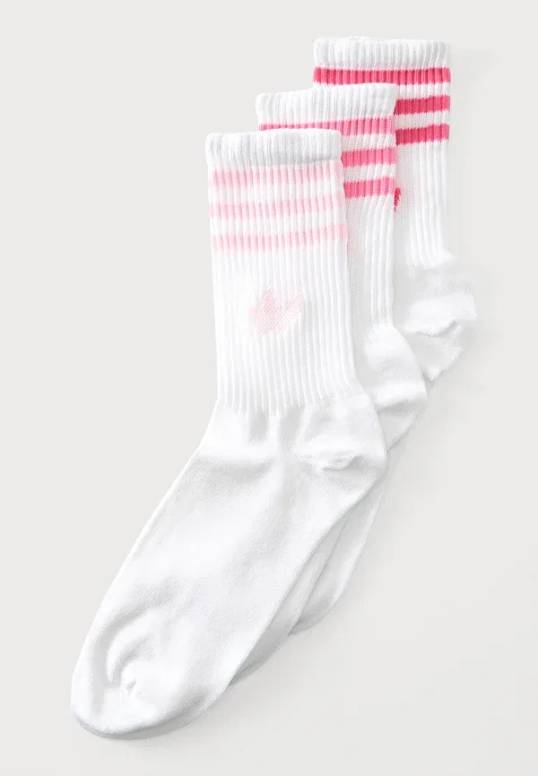 Комплект из 3 пар носков унисекс 3S Crew S Adidas Originals, розовый