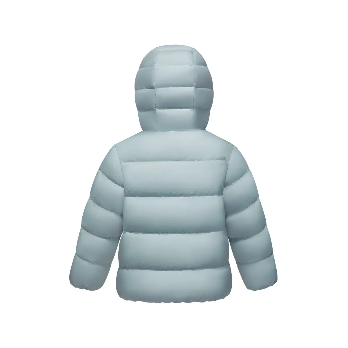 Детская куртка зимняя с капюшоном с принтом FILA KIDS, Tourmaline Blue — фото 4