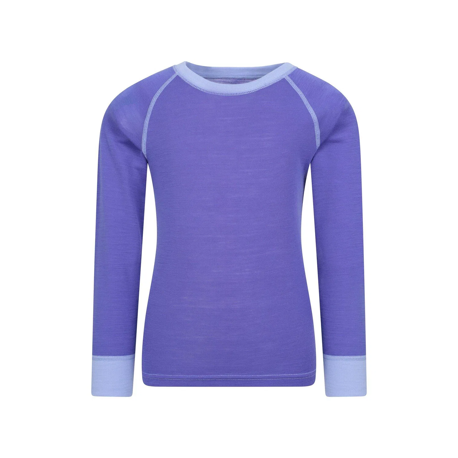 Детское термобелье из мериносовой шерсти Merino II Kids Round Neck Top Mountain Warehouse, Violett