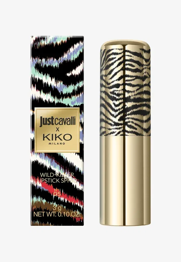 Помада Just Cavalli x Wild-kisser SPF 30 3 г Kiko Milano, цвет 05 be fierce — фото 3