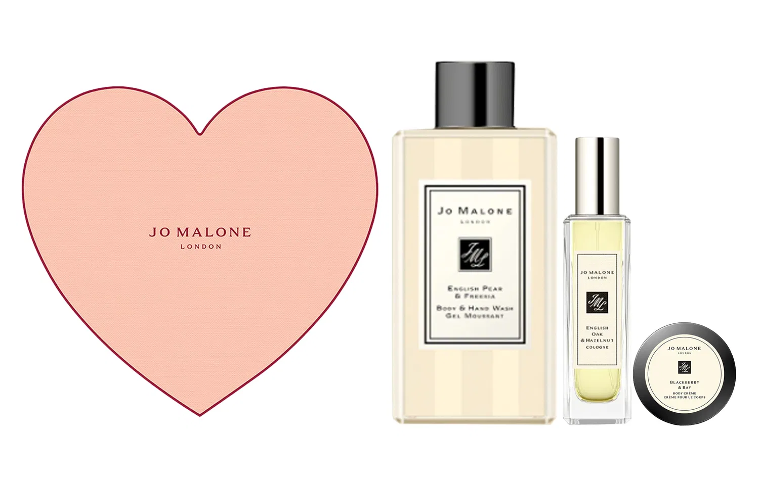 Женский набор ароматов с гелем для душа и кремом, модель UK Oak And Hazelnuts, Jo Malone London, 30 мл