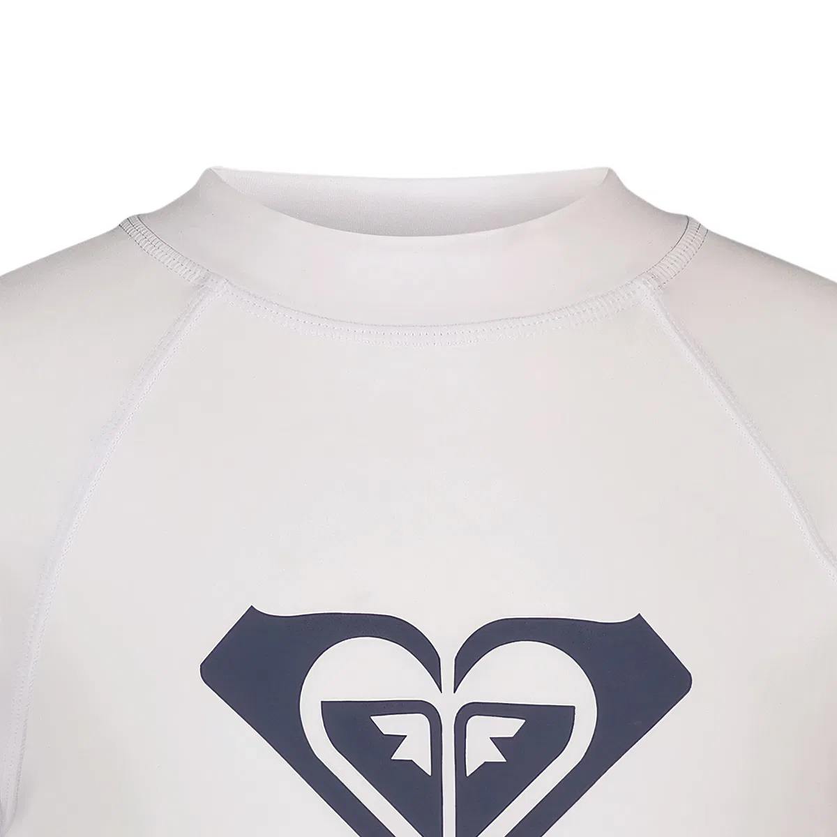 Детский рашгард для девочек с длинным рукавом Whole Hearted Roxy, Bright White — фото 4