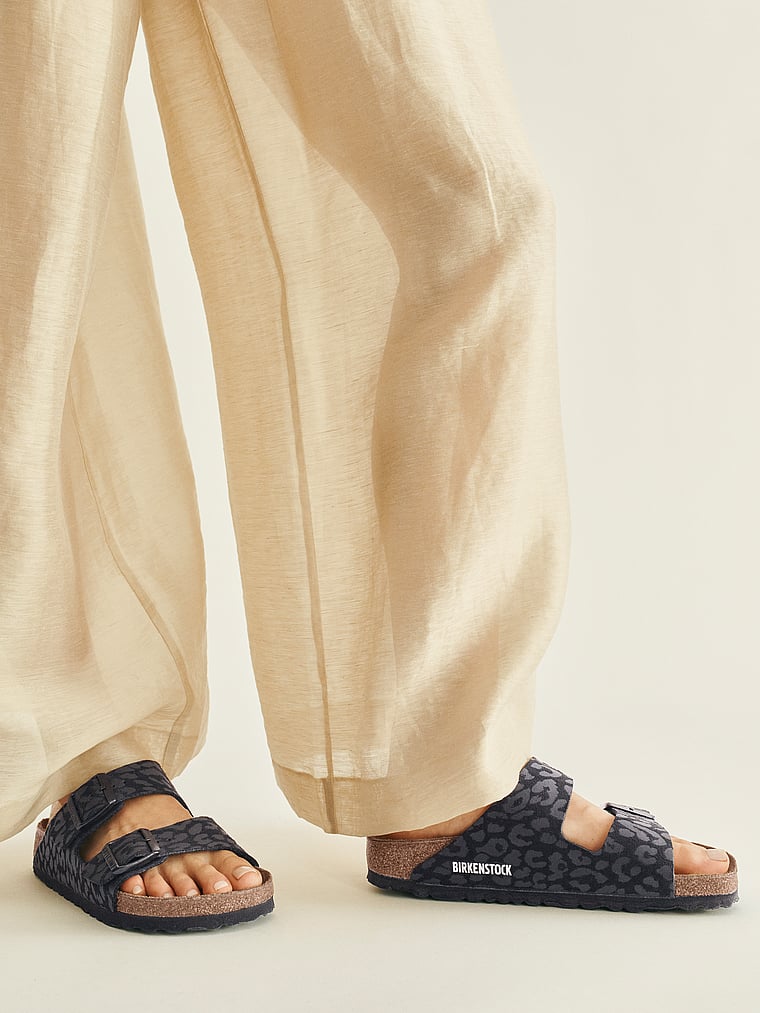 Сандалии Аризона Биркибук Birkenstock, черный — фото 2