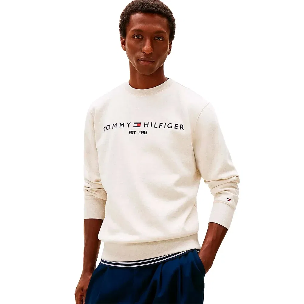Мужской свитшот с логотипом Tommy hilfiger, Beige