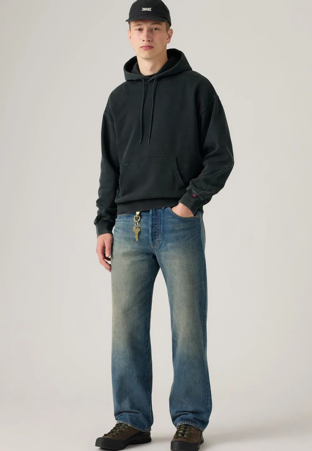 501 свободные - свободные джинсы Levi'S, Santa Monica Indigo — фото 4