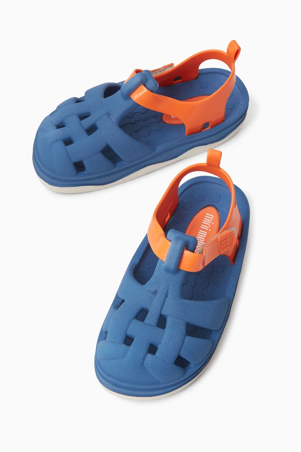 Сандалии с ремешками Zig Mini Melissa, синий — фото 3