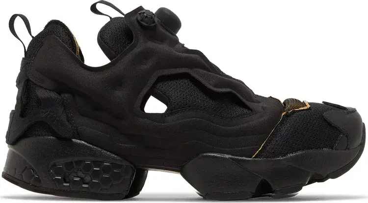 Кроссовки maison margiela x instapump fury 'memory of - black' Reebok, черный — фото 2