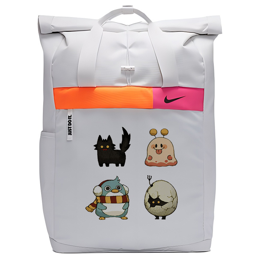 

Nike Тканевый рюкзак унисекс светло-серый, Cats and Friends