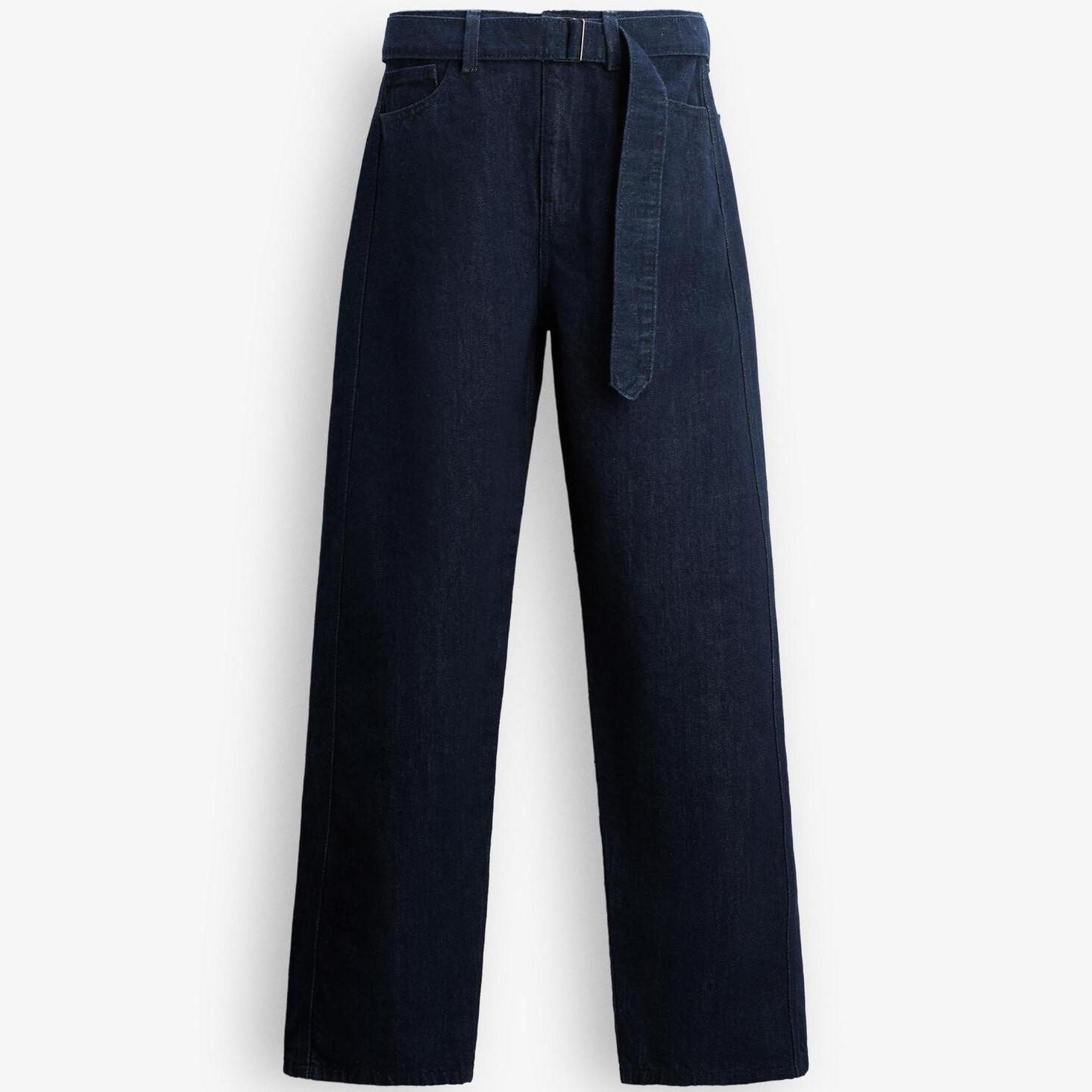 

Джинсы Zara by Carlyne Cerf Straight-leg Mid-rise, синий