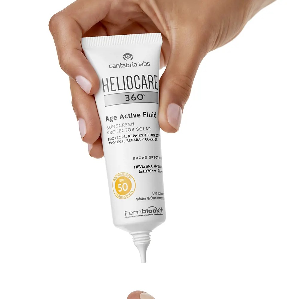 Солнцезащитный крем-флюид Heliocare 360° Age Active SPF50 — фото 4