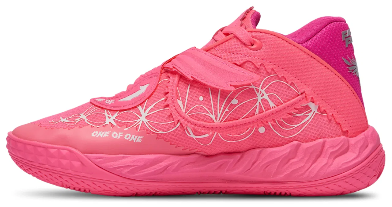 Кроссовки для мальчиков MB.05 Fast & Furious Miami PUMA, цвет Magic Rose/Garnet Rose — фото 2