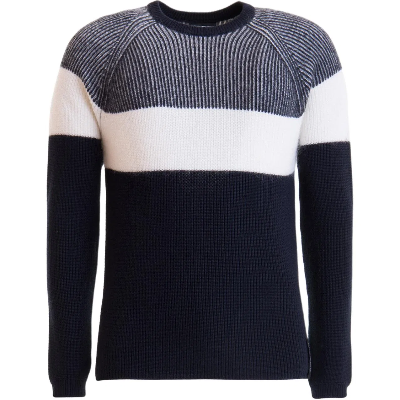 Мужской свитер с круглым вырезом Emporio Armani, Blue