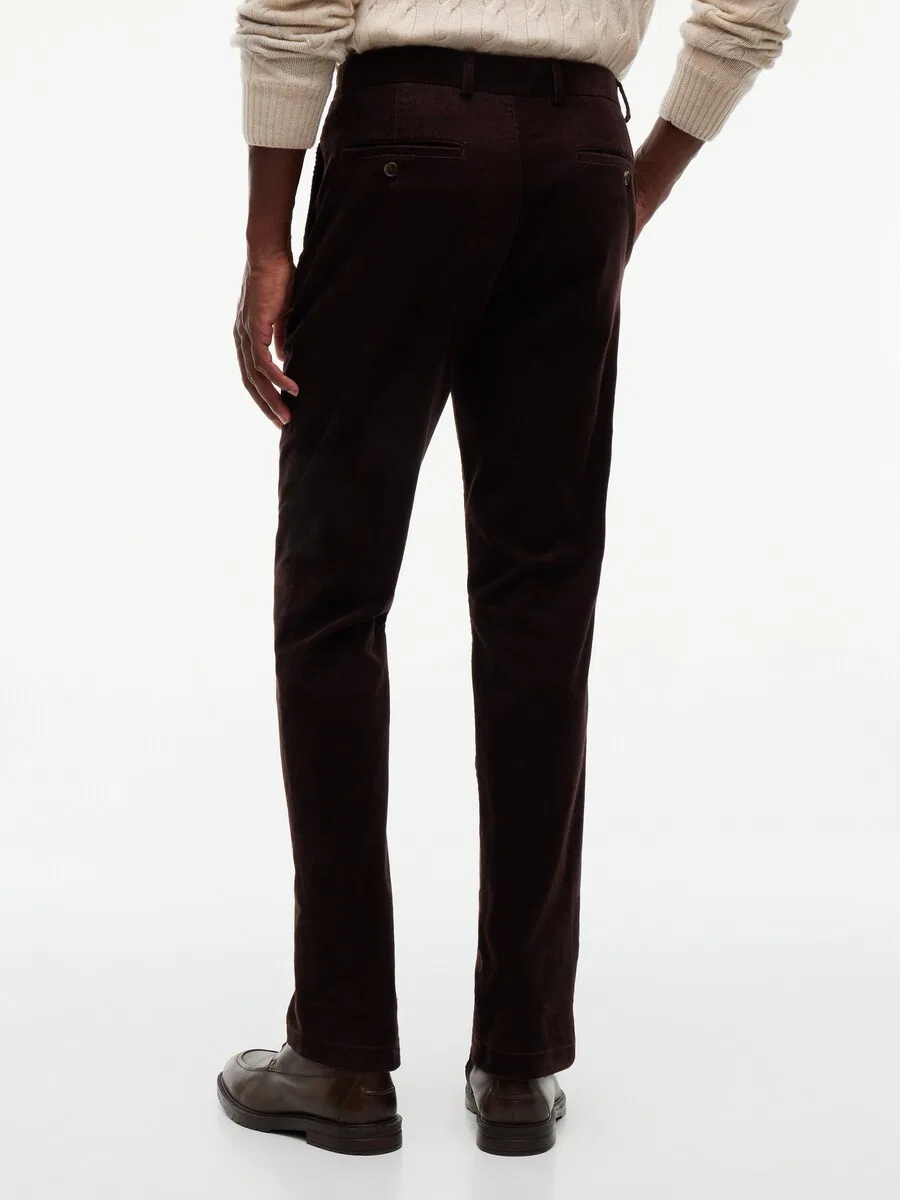 Брюки-чиносы TOMMY HILFIGER Slim fit 'DENTON' темно-коричневого цвета — фото 4