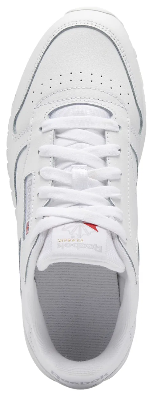 Кроссовки для мальчиков Classic Leather Reebok, белый — фото 4