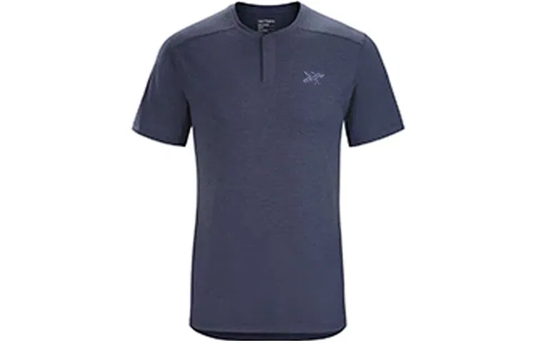 Футболка с круглым вырезом, прямая посадка KADEM, Arcteryx, Black Sapphire