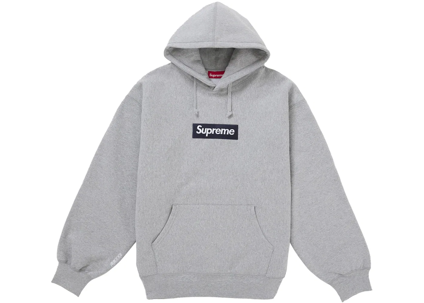 Мужской худи с принтом Supreme Sweatshirt (FW25), Heather Grey