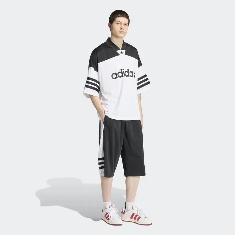 Футболка с коротким рукавом adidas KR1403 Jsy, Белый — фото 4