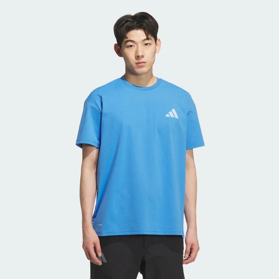 Футболка спортивная с принтом Terrex Xploric Climacool Graphic adidas, Зеленый