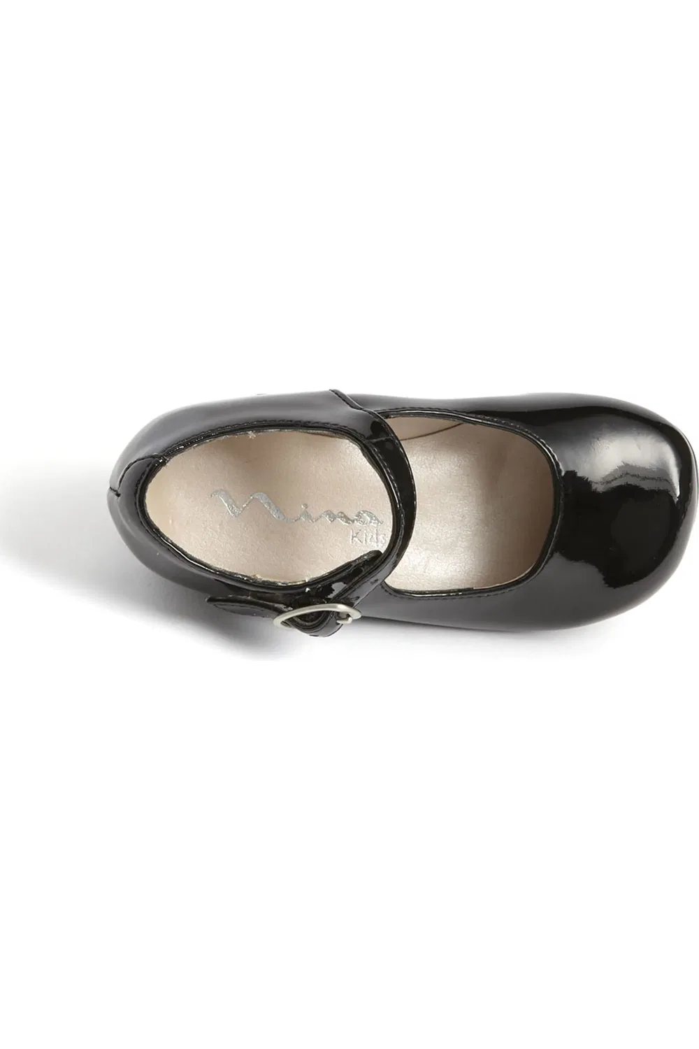 Детские туфли Мэри Джейн с круглым носком Bonnett Nina, Black Patent — фото 3