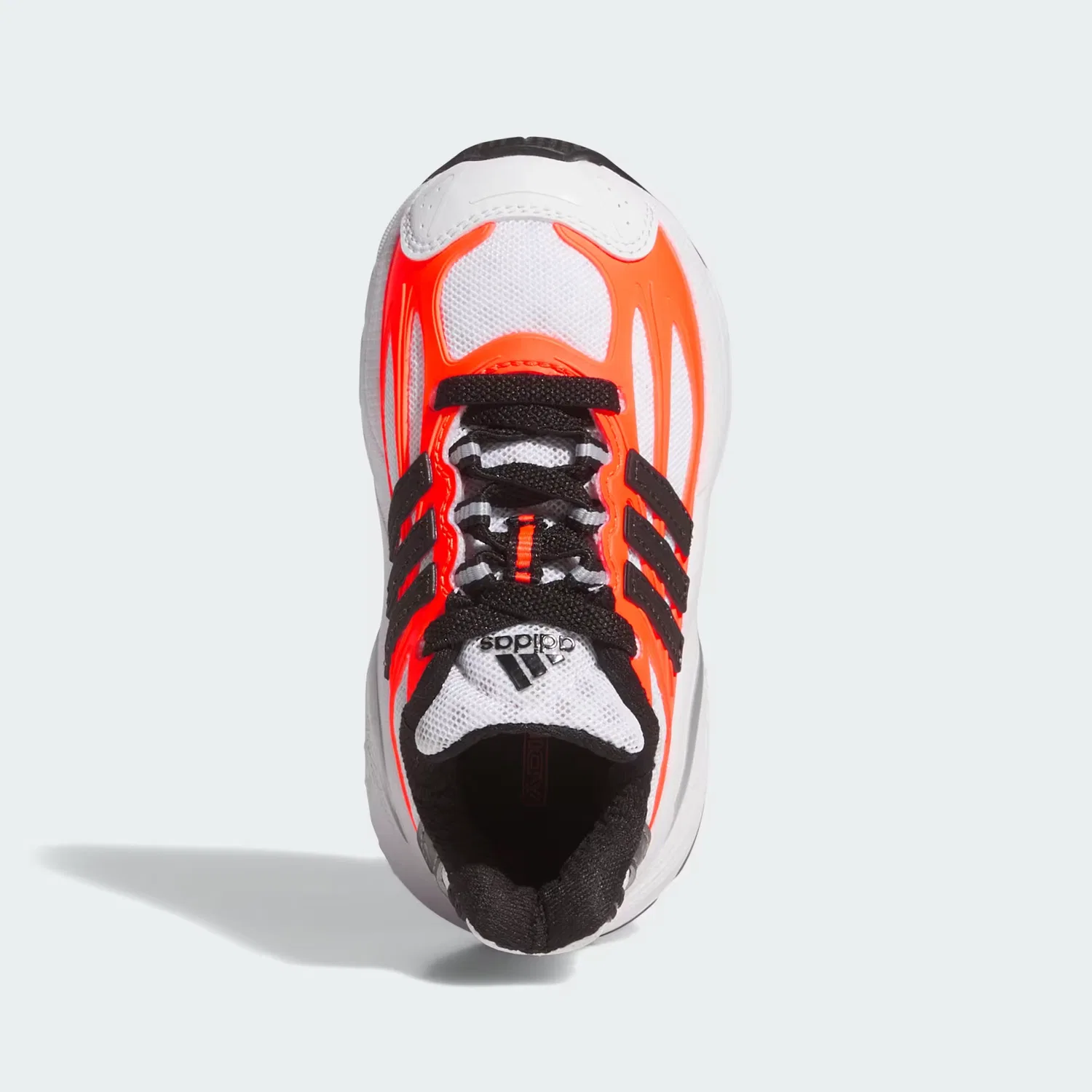 Детские кроссовки на эластичных шнурках Adistar XLG 2.0 Adidas Originals, белый/черный/оранжевый — фото 2