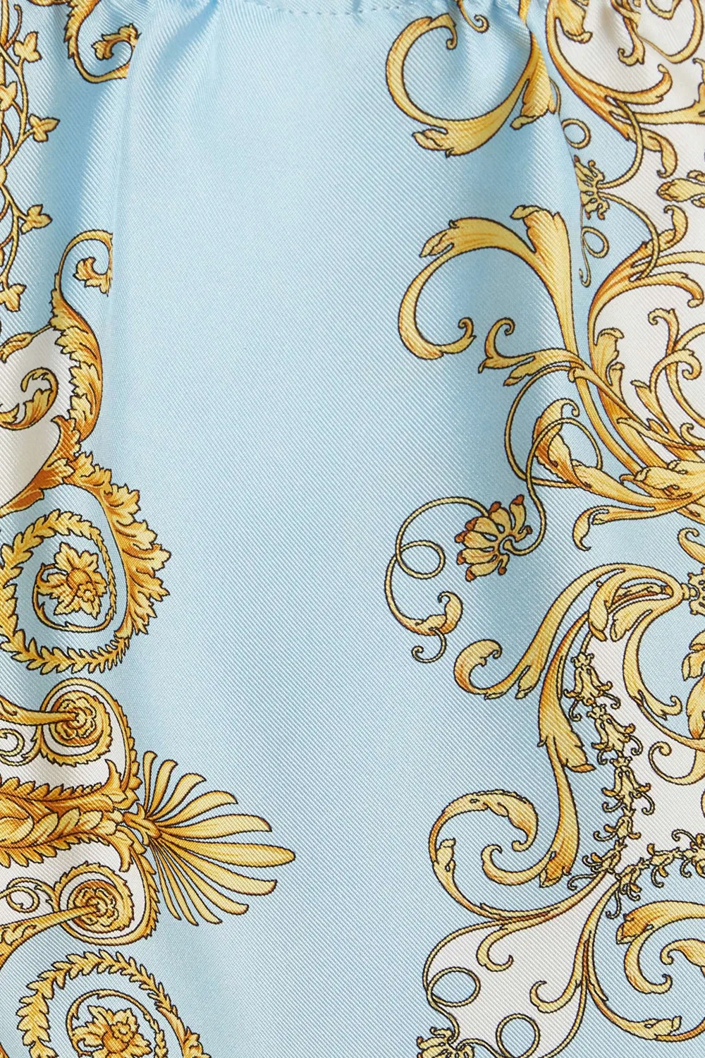 Шорты из шелкового твила Barocco Versace — фото 4