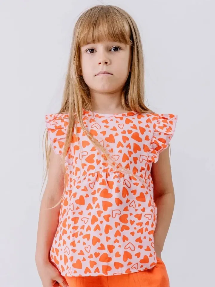 Блузка детская Walkiddy, розовый