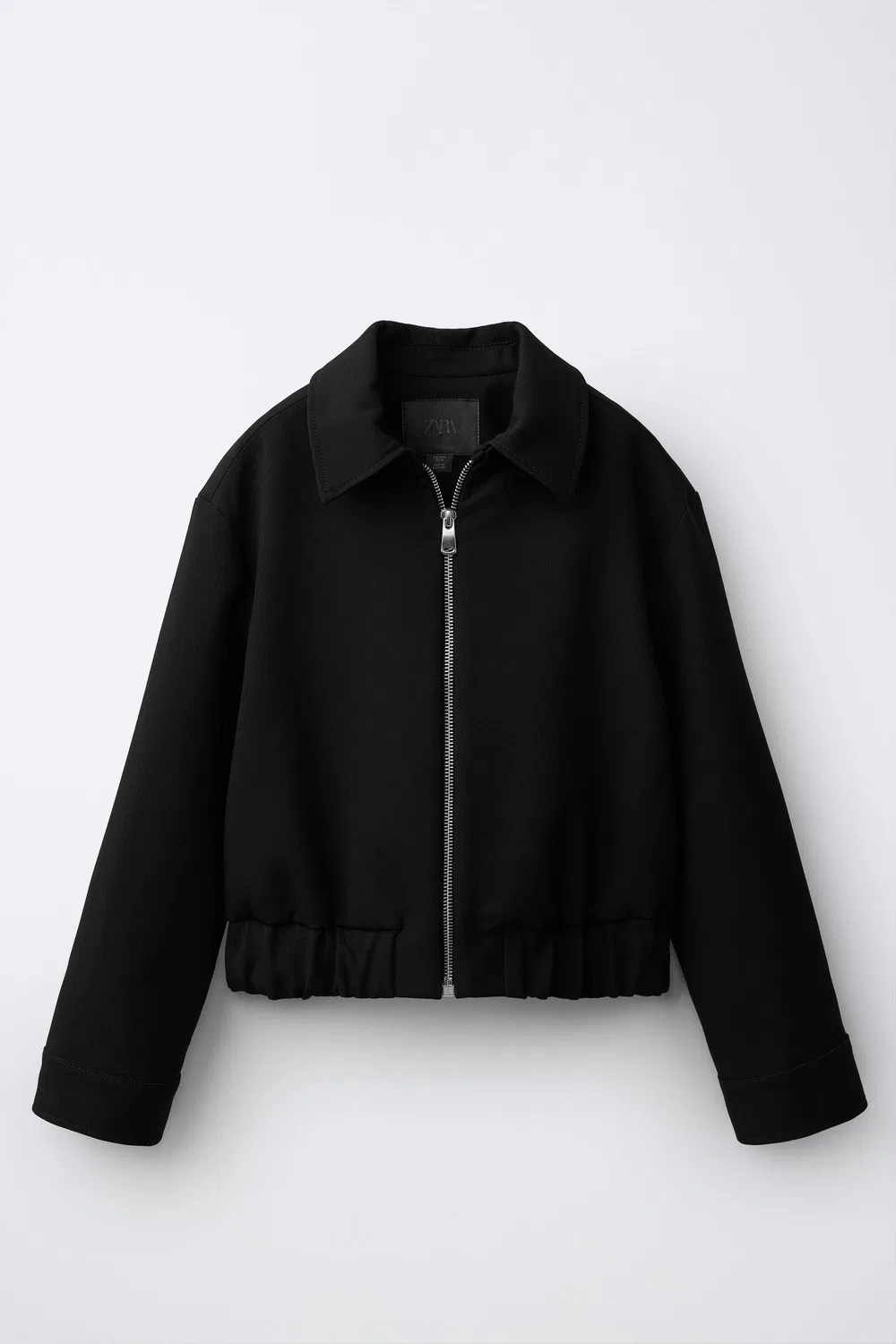 Простая короткая куртка ZARA, Black