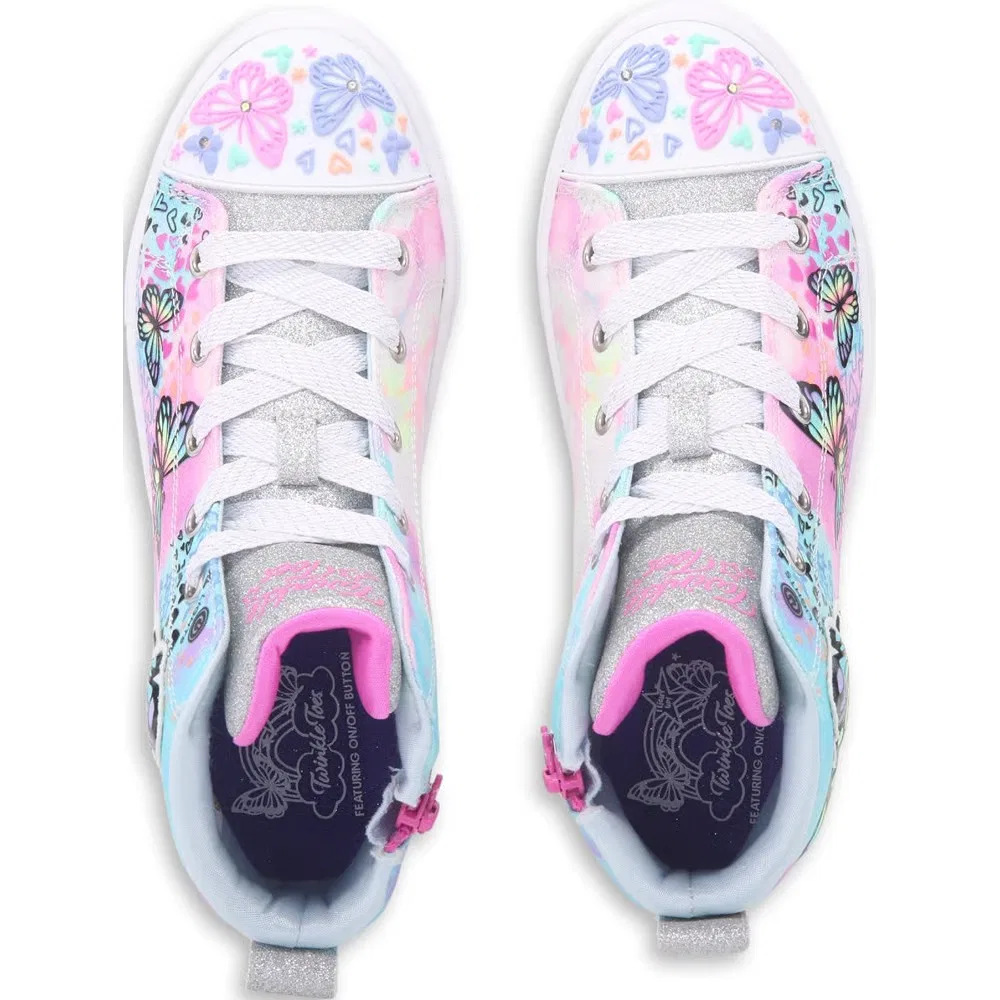 Детские кроссовки Twi-Lite со светящейся подошвой для малышей Skechers, Multi — фото 4