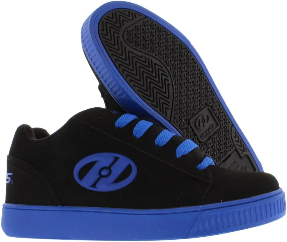 Детские кроссовки с колесиками Straight Up Skate Shoe HEELYS, Black Royal — фото 2