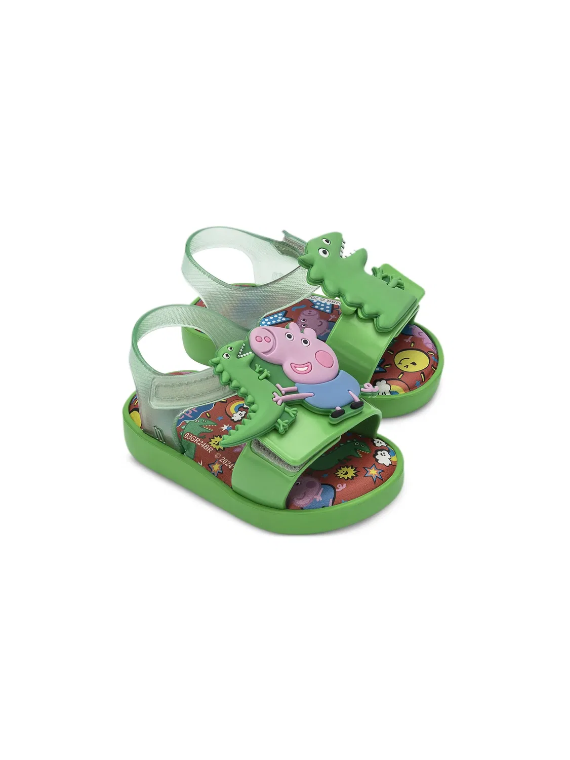 Сандалии Jump x Peppa Pig Melissa, зеленый
