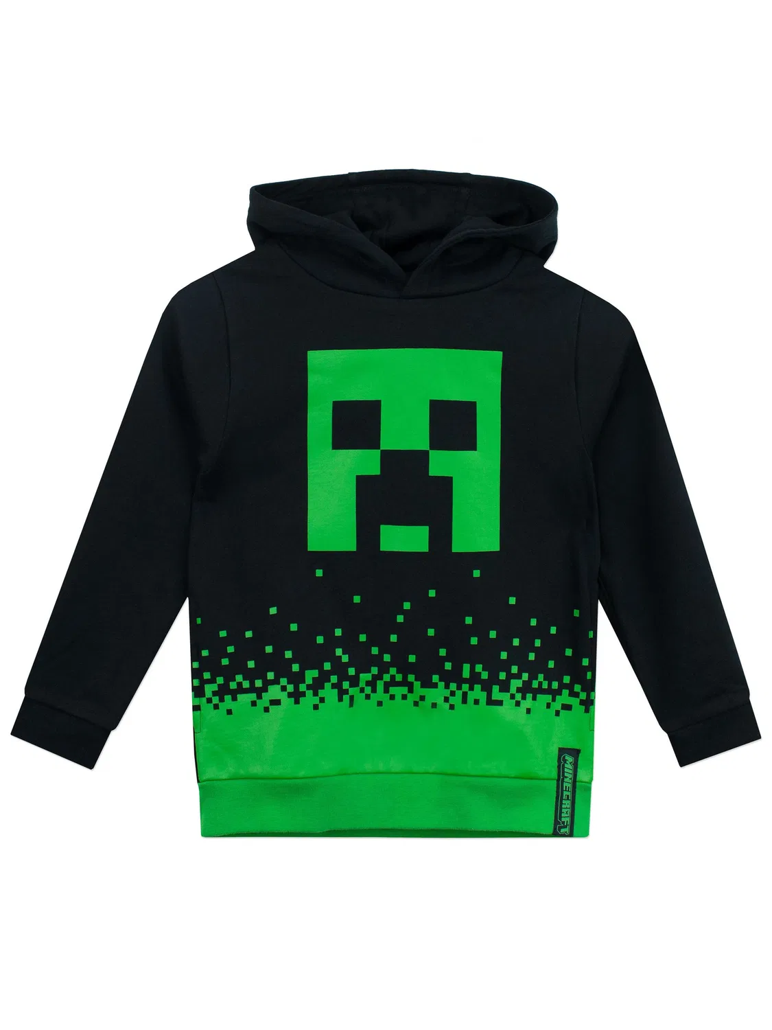 Худи с принтом, Creeper Character, черный