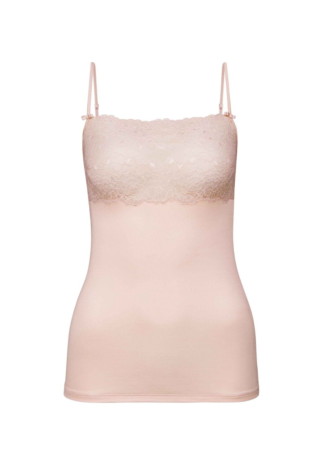 

Женский топ-спагетти с широким кружевным краем Sensual Secrets CALIDA, цвет Lace Parfait Pink