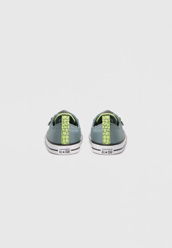 Кроссовки chuck taylor all star one strap dinos easyon унисекс Converse, Mineral Brew/Neon Mantis/White — фото 3