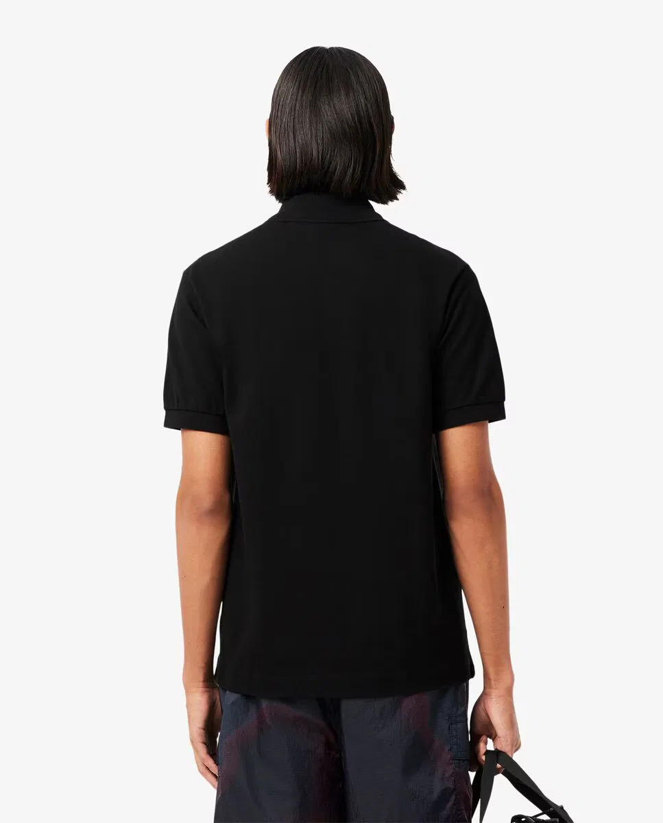 Рубашка с коротким рукавом, Polo Original Corte Clásico, Lacoste, черный — фото 2