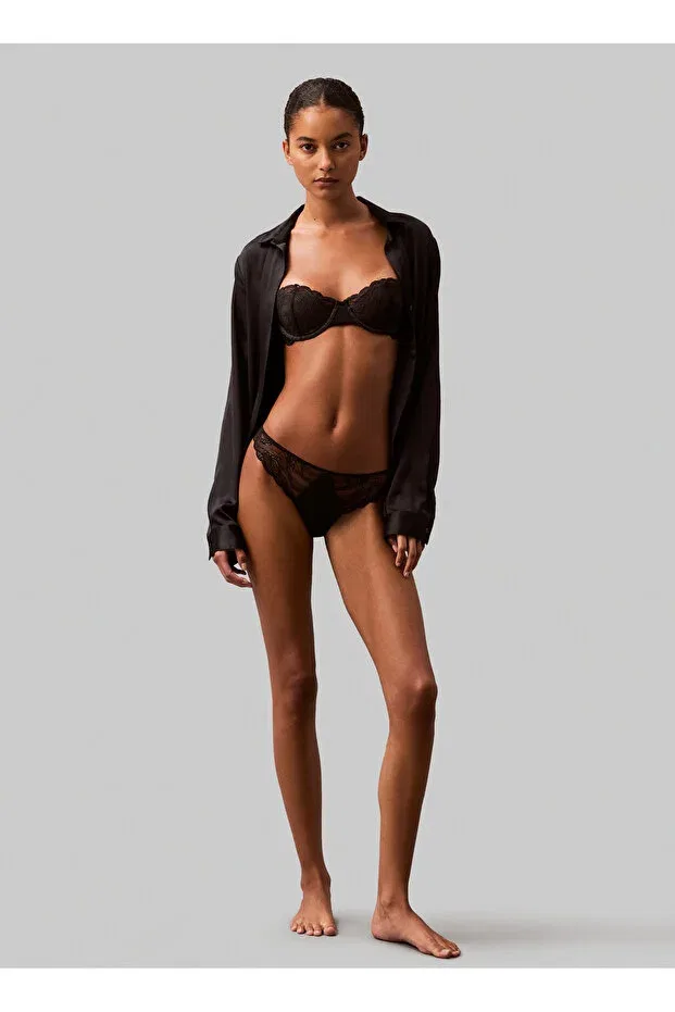 Женский бюстгальтер на косточках Calvin Klein, Black