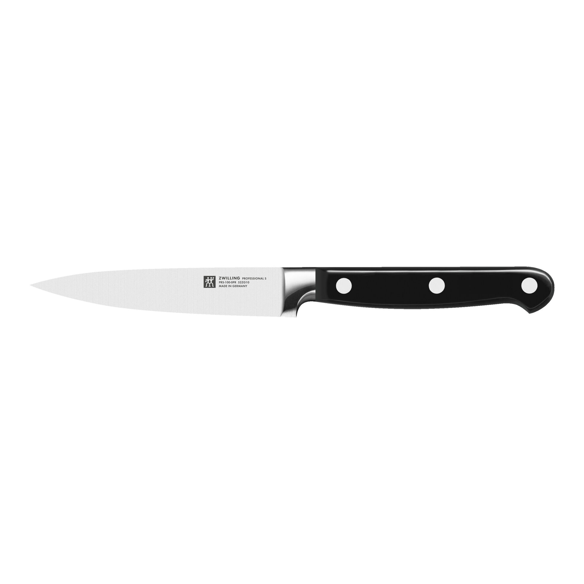 Нож шпиговальный и овощной ZWILLING Professional S, 10 см, черный — фото 2