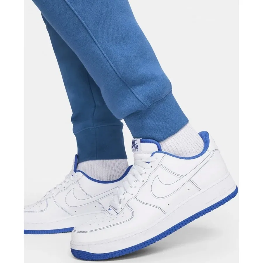 Спортивные штаны с флисом Nike Club Jogger, Темно-синий — фото 3