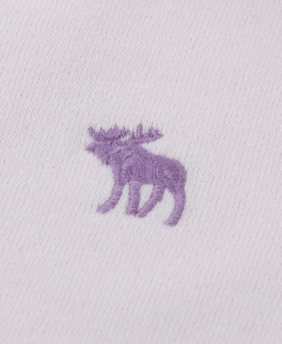 Детский худи на молнии с принтом сзади abercrombie kids, Pastel Purple — фото 3
