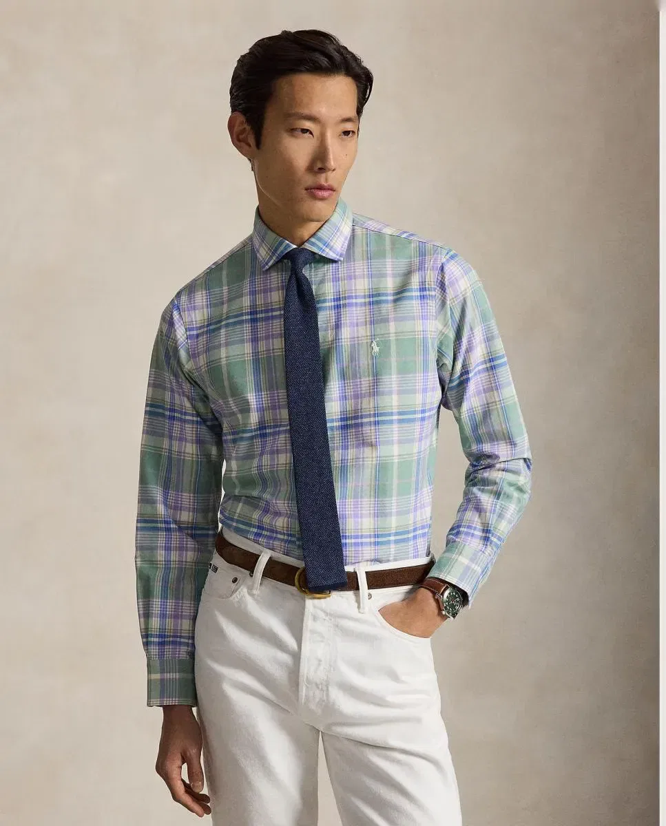 Мужская рубашка Oxford с принтом Polo Ralph Lauren, Multicolor