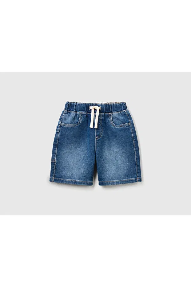 Детские шорты для мальчиков с принтом United Colors Of Benetton, Dark Denim