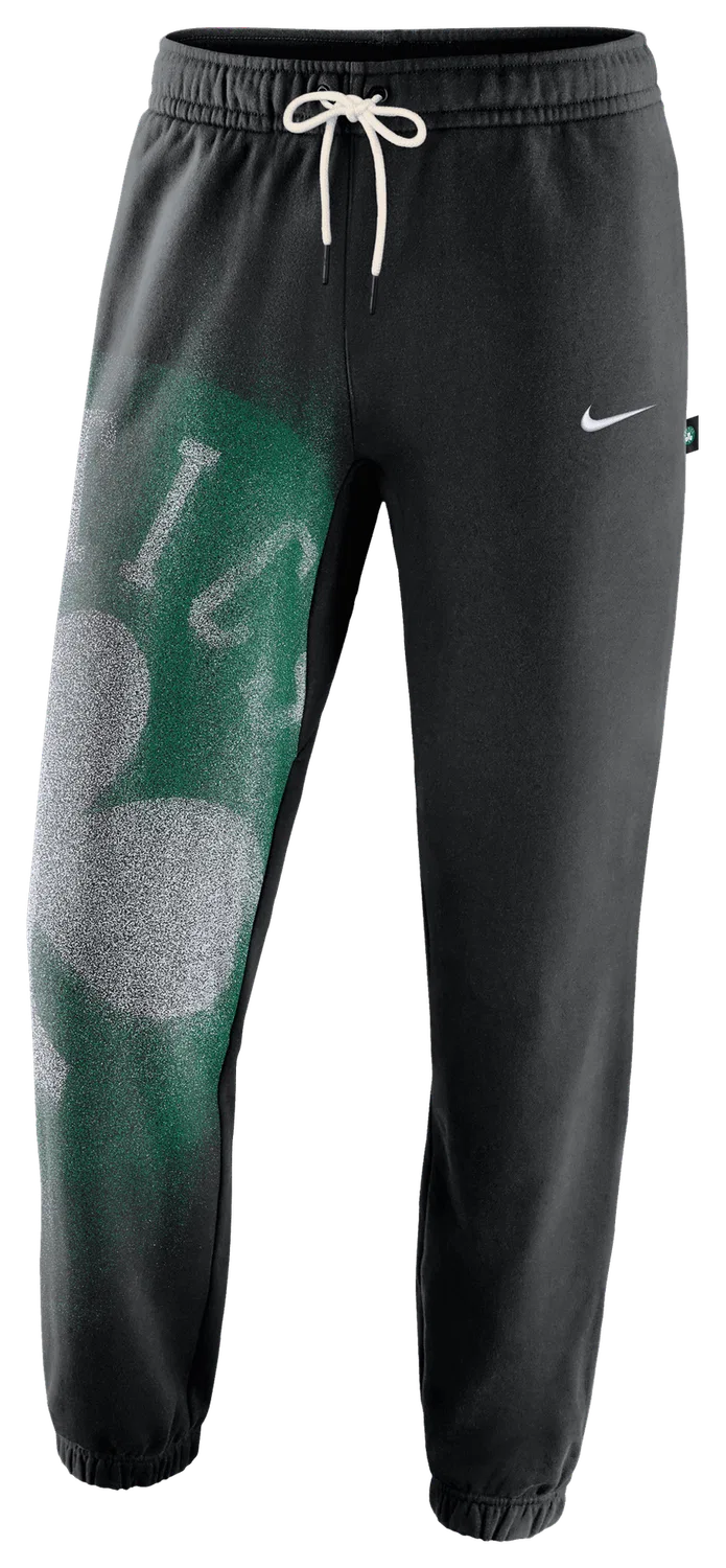 Мужские штаны утепленные Nike Boston Celtics Basketball Icon, белый/черный — фото 3
