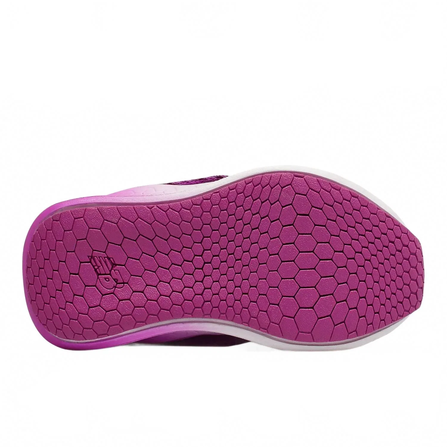 Детские кроссовки для девочек с амортизацией Fresh Foam New Balance, фиолетовый — фото 4